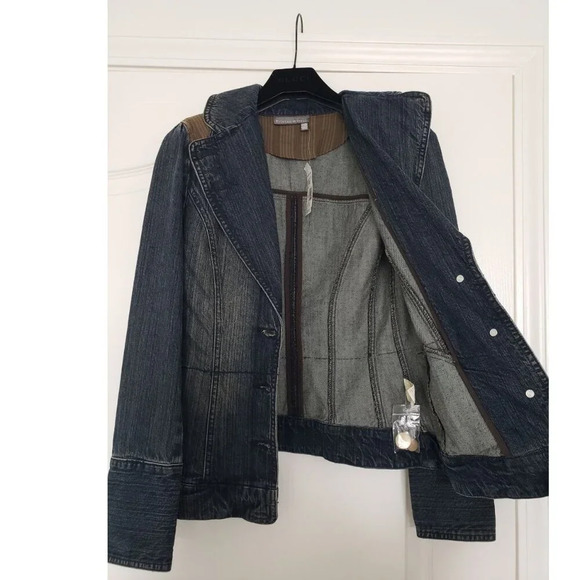 BNWT Tailored Fitted Tristan  & Iseut Jean Blazer - Picture 9 of 16